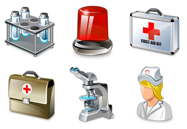 Iconos de Medicina Gratis: Colección completa