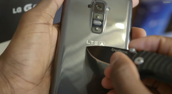Video: El LG G Flex es sometido a la prueba de auto reparación!