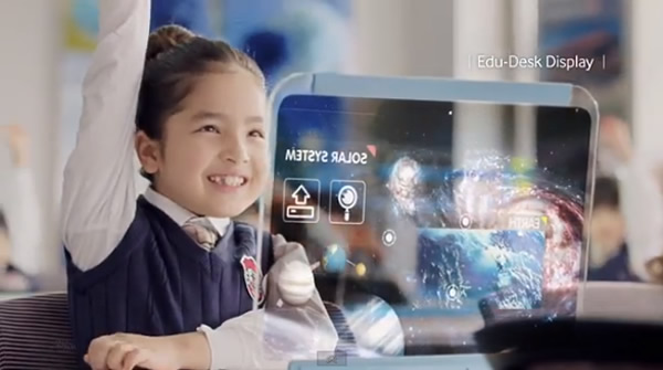 Samsung nos muestra la vida en un mundo de pantallas inteligentes