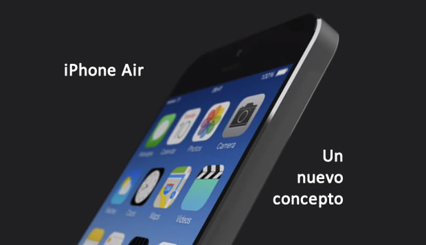 Conoce al iPhone Air: Un nuevo concepto (Video)