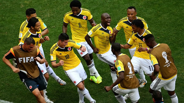 Las Caderas No Mienten: Colombia nos muestra la mejor celebración de gol del mundial