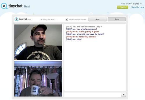 TinyChat lanza su propio Chatroulette