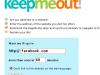 KeepMeOut.com: Resuelve el problema de la adicción a internet