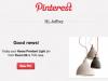 Pinterest enviará alertas cuando los artículos "pin" salgan en oferta