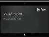 Microsoft invita al próximo evento Surface 