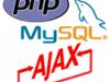 Video tutoriales de Ajax con PHP y MySQL en español